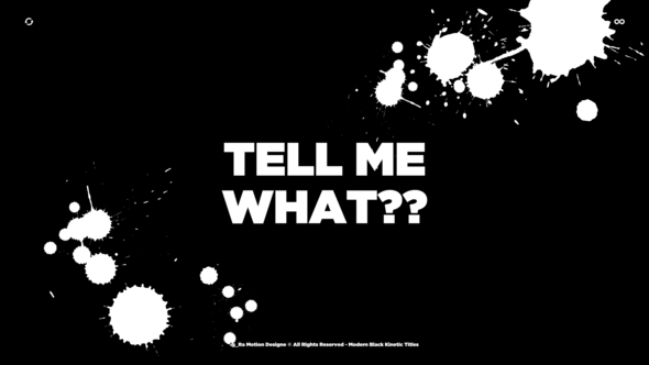 Modern Kinetic Titles | FCPX alt