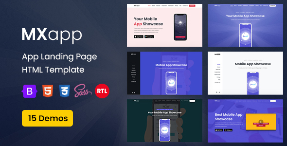 App Landing Page