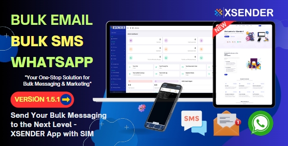 Unleash Your Marketing Potential with Our Cutting-Edge Bulk Messaging Application – Reach Customers via Email, SMS, and WhatsApp