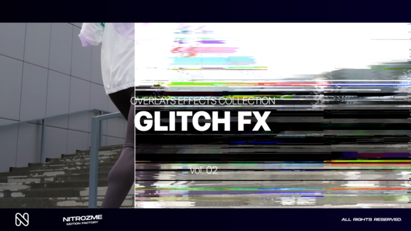 Glitch Effects Overlays Collection Vol. 02