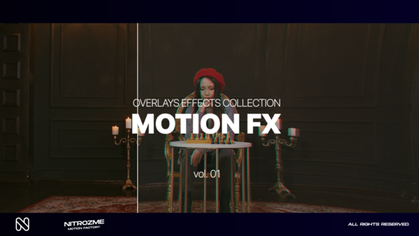 Motion Camera Effects Overlays Collection Vol. 01