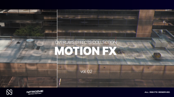 Motion Camera Effects Overlays Collection Vol. 02