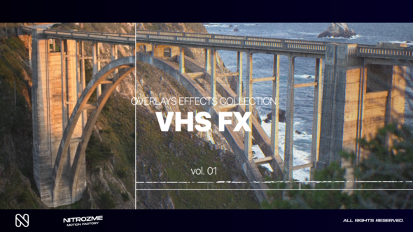 VHS Effects Overlays Collection Vol. 01