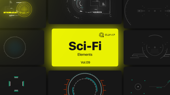 Sci-Fi UI Elements Vol. 09 alt