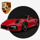 Porsche 911 Turbo S Cabriolet - 3DOcean Item for Sale