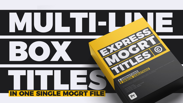 Express MOGRT Titles