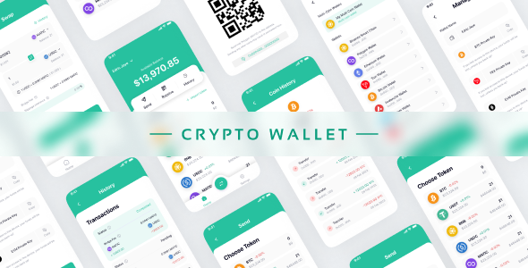 Crypto Wallet  Multichain App- Flutter
