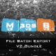 File Batch Export V2 Bundle - 3DOcean Item for Sale