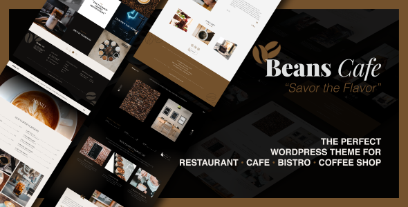 Beanscafe - Elementor Restaurant Theme for Coffee House & Cafeteria