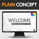 Plain Concept Powerpoint Template - GraphicRiver Item for Sale