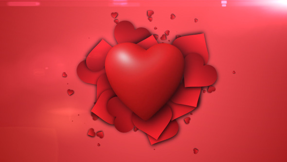 Love Beat Valentine's Day Loop 60Fps HD