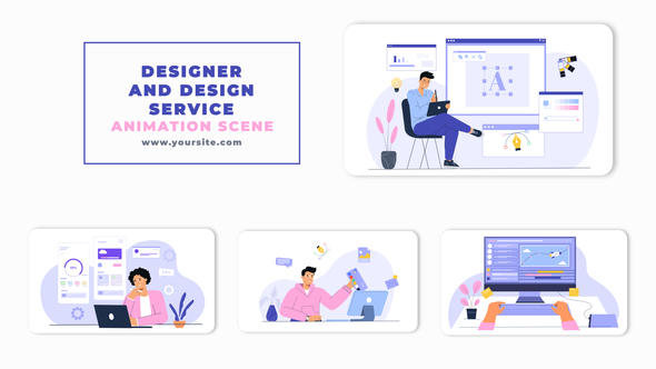Designer and Design Services Animation Scene