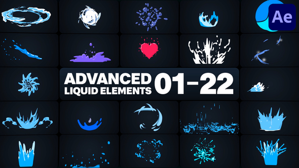 Advanced Liquid Elements for After Effects