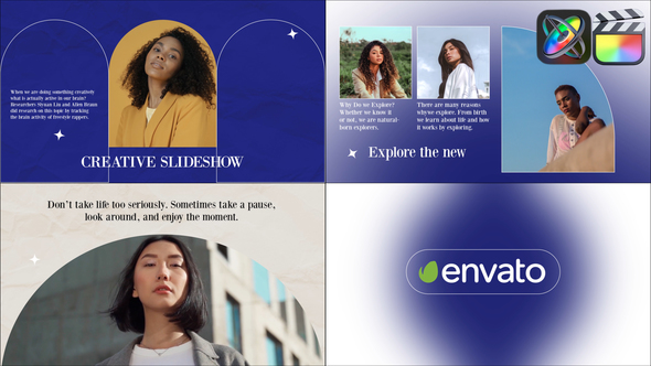 Clean Fashion Slides for FCPX alt