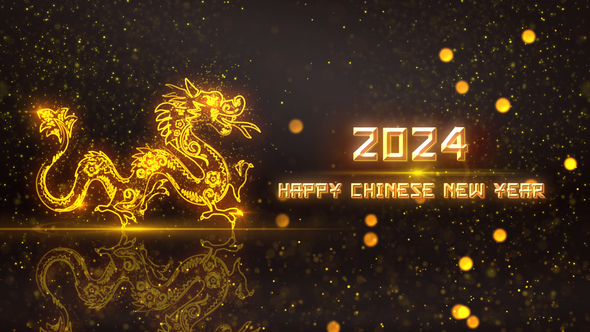 Chinese New Year 2024 Greetings V2