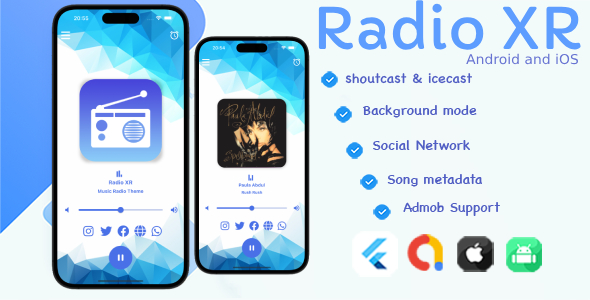 Single Radio XR - Flutter Full App