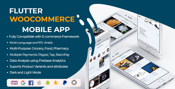 Flutter WooCommerce Android & Ios WooCommerce App - Flutter WooCommerce Android & Ios Ecommerce App
