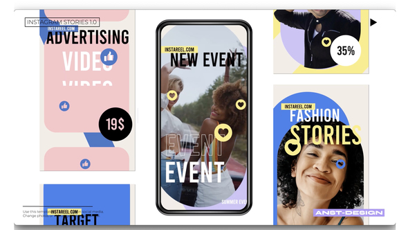 Summer Instagram Reel Target Stories