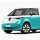 Volkswagen ID.Buzz Van Mockup - GraphicRiver Item for Sale