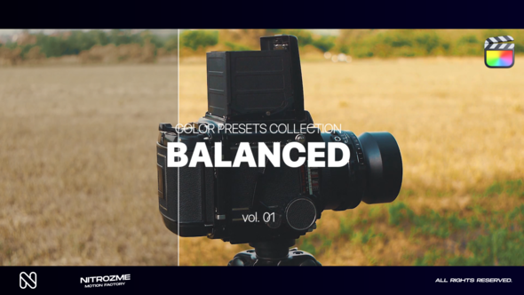 Balanced LUT Collection Vol. 01 for Final Cut Pro X