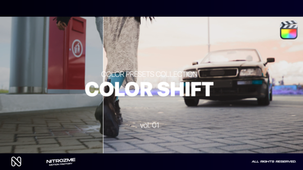 Color Shift LUT Collection Vol. 01 for Final Cut Pro X alt