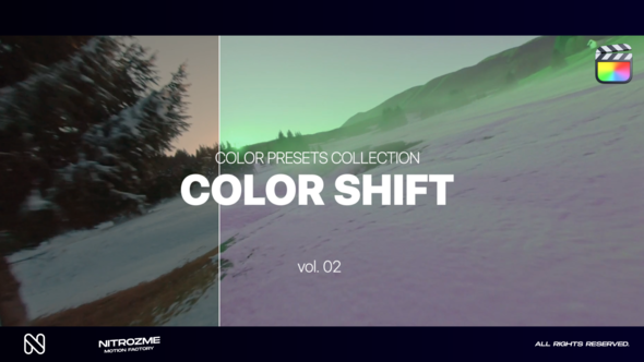 Color Shift LUT Collection Vol. 02 for Final Cut Pro X alt