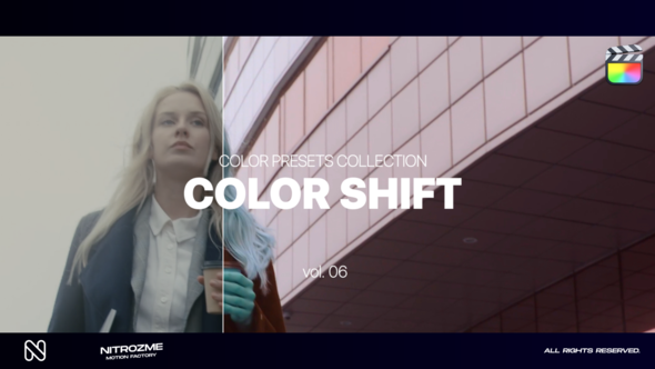 Color Shift LUT Collection Vol. 06 for Final Cut Pro X alt