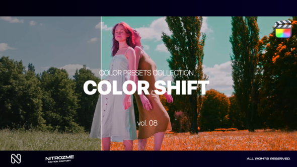 Color Shift LUT Collection Vol. 08 for Final Cut Pro X