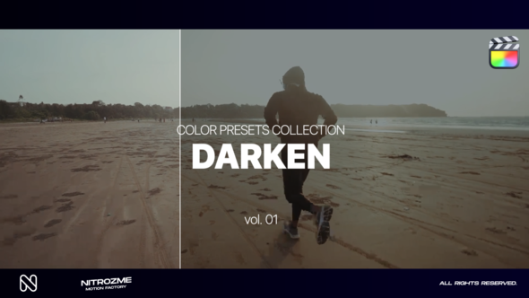 Darken LUT Collection Vol. 01 for Final Cut Pro X alt