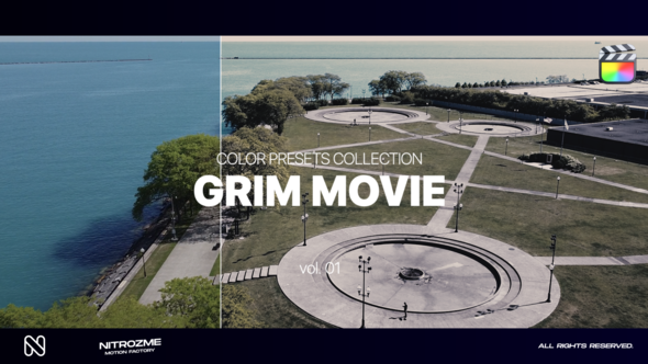Grim Movie LUT Collection Vol. 01 for Final Cut Pro X alt
