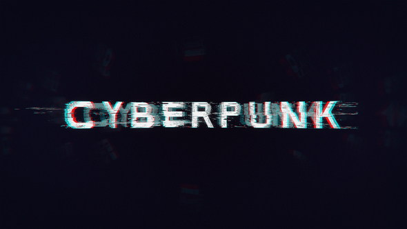 Cyberpunk Logo Intro alt