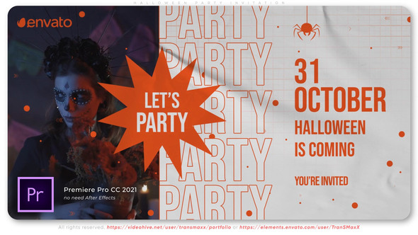 Halloween Party Invitation