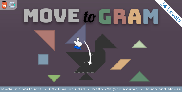 Move to Gram - HTML5 Puzzle game