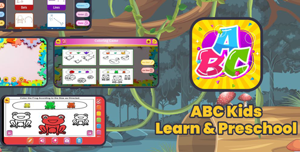 ABC Kids Learn and Preschool - Kids English Learning App - Alphabet Number Kids Learning App