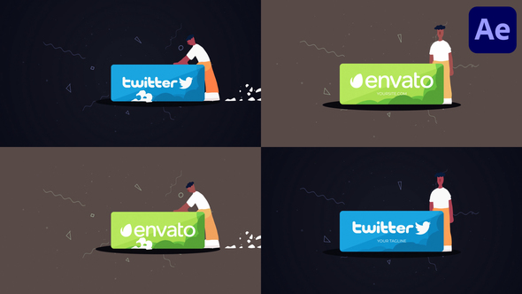 Man Logo for After Effects alt