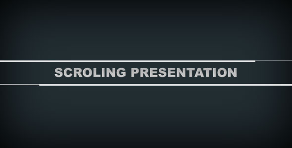 Scroling Presentation alt