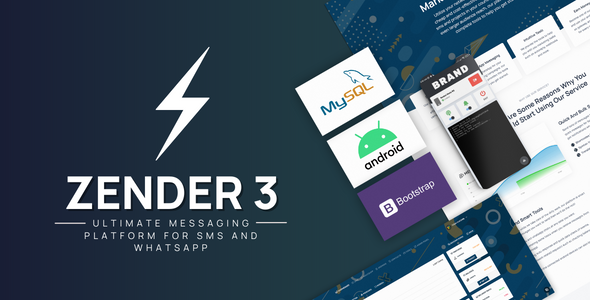 Zender: Power your SMS and WhatsApp with Android Devices – Ultimate Messaging Platform (SaaS)