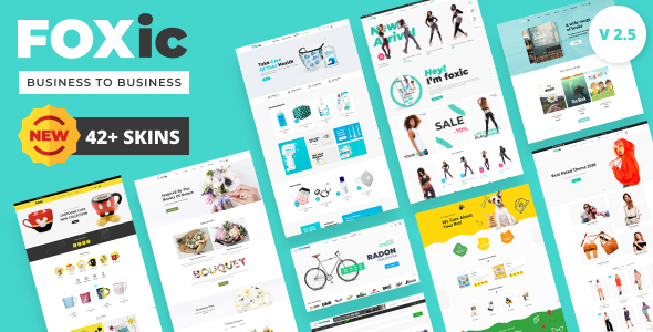 Foxic - Modern and Clean, Multipurpose Shopify Theme