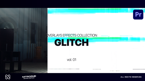Glitch Effects Collection Vol.01 for Premiere Pro