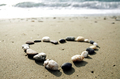 Heart Made of Small Stones on Sand - PhotoDune Item for Sale