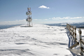 Weather Station at Winter at Mountain Top - PhotoDune Item for Sale