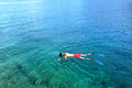 Snorkeling Man in Tropical Sea Water - PhotoDune Item for Sale