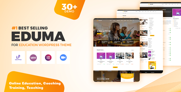 Eduma - Education WordPress Theme
