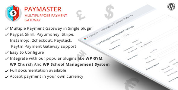 Paymaster - Multipurpose Payment Gateway