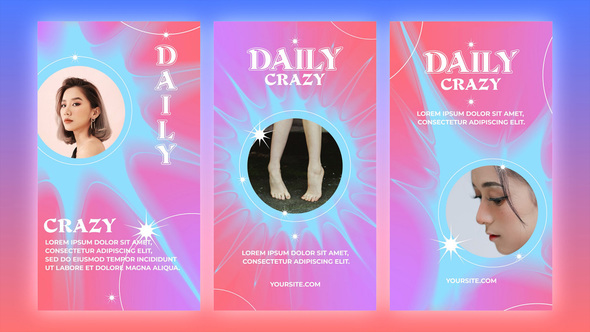 Abstract Stars Stories Pack