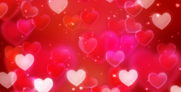 Valentines Love Loopable Background 