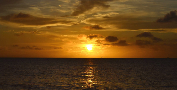 Cinamatic Beach Sunset