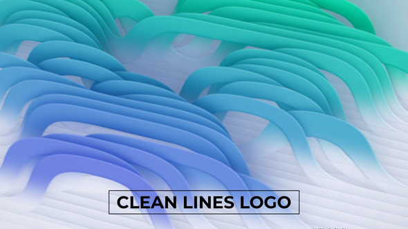 Clean Lines Logo Reveal