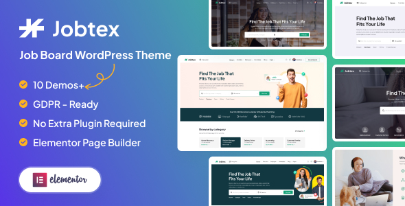 Read more about the article Jobtex – Job Board WordPress Theme