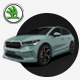 Skoda Enyaq iV - 3DOcean Item for Sale